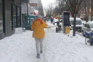 New York 'taki Kış Fırtınası' ndan sonra. 26 Ocak 2026, New York, ABD: 25 Ocak 'ta New York' ta meydana gelen ve 245 milyondan fazla Amerikalıyı etkileyen şiddetli bir kış fırtınasından sonra (niyi fote / thews2)