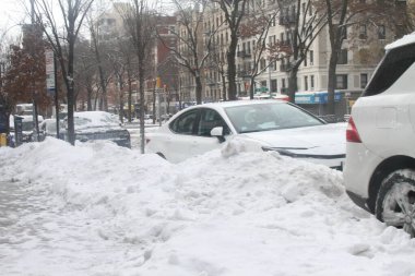 New York 'taki Kış Fırtınası' ndan sonra. 26 Ocak 2026, New York, ABD: 25 Ocak 'ta New York' ta meydana gelen ve 245 milyondan fazla Amerikalıyı etkileyen şiddetli bir kış fırtınasından sonra (niyi fote / thews2)