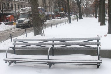 New York 'taki Kış Fırtınası' ndan sonra. 26 Ocak 2026, New York, ABD: 25 Ocak 'ta New York' ta meydana gelen ve 245 milyondan fazla Amerikalıyı etkileyen şiddetli bir kış fırtınasından sonra (niyi fote / thews2)