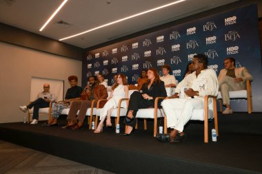 Sao Paulo (SP), Brezilya 01 / 27 / 2026 - Dona Beja adlı yeni pembe dizi ekibi, Pullman Sao Paulo Ibirapuera Hotel 'de (leco viana / theenews2)