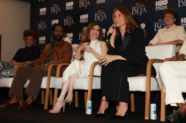 Sao Paulo (SP), Brezilya 01 / 27 / 2026 - Dona Beja adlı yeni pembe dizi ekibi, Pullman Sao Paulo Ibirapuera Hotel 'de (leco viana / theenews2)