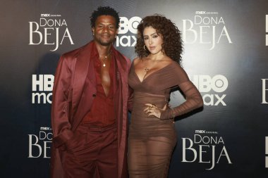 Sao Paulo (SP), 01 / 27 / 2026 - Aktör David Junior ve eşi Yasmin Garcez, HBO Max yayın servisinden bir pembe dizi olan 