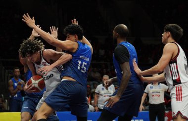 Rio de Janeiro (RJ), Brezilya 01 / 27 / 2026 - Flamengo ve KTO Minas arasındaki basketbol maçında Negrete, Rio de Janeiro (leonardo antonio / theenews2)