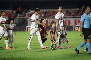 Sao Paulo (SP), Brezilya 28 Ocak 2026 - Sao Paulo ve Flamengo arasındaki maç, Brezilya futbol şampiyonası için geçerli, 28 Ocak 2026, Morumbi Stadyumu (fabricio bomjardim / theenews2)