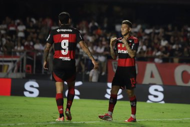 Sao Paulo (SP), Brezilya 28 Ocak 2026 - Sao Paulo ve Flamengo arasında oynanan maçta Carrascal, 28 Ocak 2026 Çarşamba günü Morumbi Stadyumu 'nda (fabricio bomjardim / theenews2)
