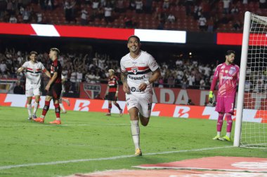 Sao Paulo (SP), Brezilya 28 Ocak 2026 - Luciano, Sao Paulo ve Flamengo arasında oynanan maçta 28 Ocak 2026 'da Morumbi Stadyumu' nda (fabricio bomjardim / thenews2)