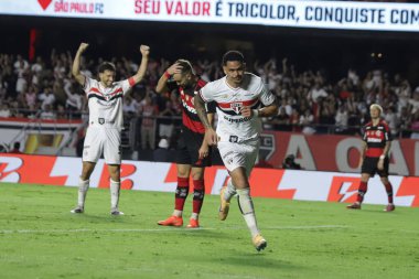 Sao Paulo (SP), Brezilya 28 Ocak 2026 - Luciano, Sao Paulo ve Flamengo arasında oynanan maçta 28 Ocak 2026 'da Morumbi Stadyumu' nda (fabricio bomjardim / thenews2)