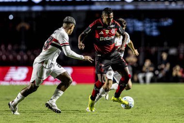 Sao Paulo, Brezilya 01 / 28 / 2026 - Brezilya futbol şampiyonasının birinci turu için geçerli olan Sao Paulo ve Flamengo maçında, 28 Ocak 2026 Çarşamba gecesi, Morumbi Stadyumu 'nda (pedro paulo diaz / thenews2)