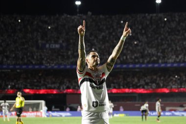 Sao Paulo (SP), Brezilya 31 Ocak 2026 - Luciano, Campeonato Paulista 'nın 6. turu için geçerli olan Sao Paulo ve Santos maçında, 31 Ocak 2026 tarihinde, Morumbi Stadyumu' nda (Fabricio Bomjardim / thenews2)