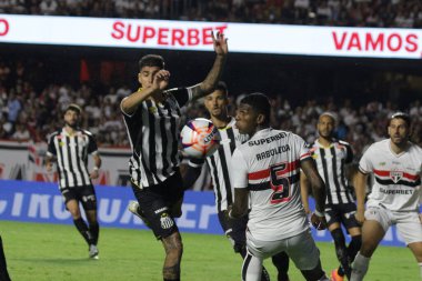 Sao Paulo (SP), Brezilya 31 Ocak 2026 - Sao Paulo ve Santos arasındaki maç, bu Cumartesi, Sao Paulo-SP 'deki Morumbi Stadyumu' nda oynanan Campeonato Paulista 'nın 6. turu için geçerli. (Fabricio Bomjardim / the new ws2)
