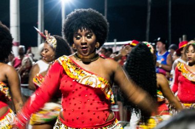 Marica (RJ), Brezilya 01 / 30 / 2026 - Uniao de Marica samba okulu bu Cuma (30), Itaipuacu 'da Avenida Beira-Mar (Lucas simonin gomes / theenews2)