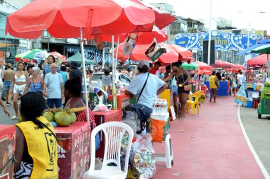 Salvador (BA), Brezilya 02 / 02 / 2026 yerel halk ve turistler, Bahia 'nın en büyük dini ve kültürel etkinliklerinden biri olan geleneksel Iemanja festivali için Rio Vermelho mahallesini doldurdular (romildo de Jesus / theenews2)