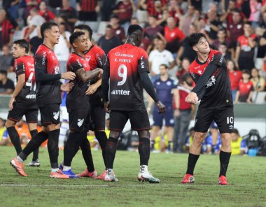 Curitiba (PR), Brazil 03 / 02 / 2026 - Athletico ve Foz do Iguacu arasındaki çeyrek final maçında attığı golü Arena da Baixada 'da (edson de souza / thenews2)
