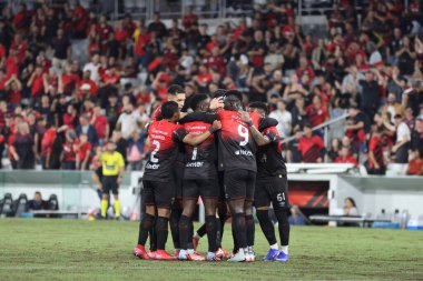 Curitiba (PR), Brazil 03 / 02 / 2026 - Athletico ve Foz do Iguacu arasındaki çeyrek final maçında attığı golü Arena da Baixada 'da (edson de souza / thenews2)