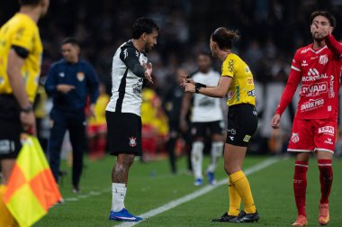 Barueri (SP), Brezilya 4 / 02 / 2026 - Brezilya Futbol Şampiyonası 'nın ikinci turu için Palmeiras ile Vitoria arasındaki maç, 4 Şubat 2026, Arena Barueri' de (ronaldo barreto / theenews2)