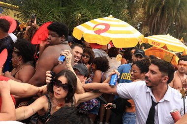 Sao Paulo (SP), Brezilya 07 / 02 / 2026 - Bloco Quem Pedi Pede ve Ivete Sangalo bu Cumartesi sabahı Ibirapuera pistinde Sao Paulo sokak karnavalını resmen açtı (7). (Carina Gonalves / Newws2)