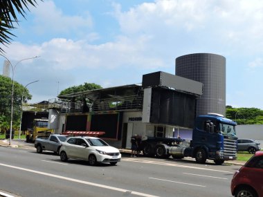 Sao Paulo (SP), Brezilya 06 / 02 / 2026 - Ibirapuera bölgesinde yapılar, taşınabilir tuvaletler ve çitler toplantısı başladı bile. Ivete Sangalo 'ya ev sahipliği yapacak olan 