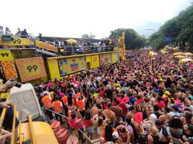 Sao Paulo (SP), Brezilya 07 / 02 / 2026 - Bloco Quem Pedi Pede ve Ivete Sangalo bu Cumartesi sabahı Ibirapuera pistinde Sao Paulo sokak karnavalını resmen açtı (7). (Carina Gonalves / Newws2)