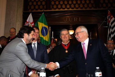 Sao Paulo (SP), Brezilya 06 / 02 / 2026 Yargı Yüksek Konseyi açılış töreni, Paulista Sulh Hukuk Fakültesi Yönetim Kurulu ve Sao Paulo Adalet Divanı Ombudsmanı (oslaim brito / thenews2)