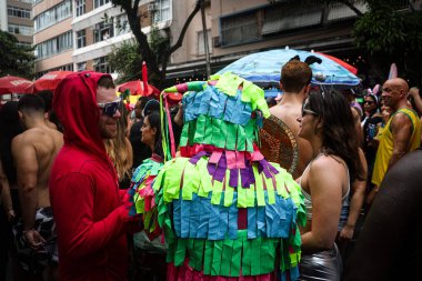 Rio de Janeiro (RJ), Brezilya 07 / 02 / 2026 Milton Cunha Rio de Janeiro bloğuna katıldı. Abluka bu Cumartesi öğleden sonra Ipanema 'da gerçekleşti. (Arthur Lamonier / Newws2)
