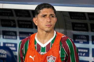 Rio de Janeiro (RJ), Brezilya 12 / 02 / 2026 - Savarino, Fluminense oyuncusu, Fluminense ve Botafogo arasındaki maçta, Brezilya şampiyonasının 3. turu için geçerli, bu Perşembe gecesi (Lucas simonin gomes / thews2))