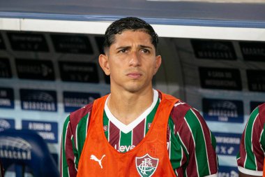 Rio de Janeiro (RJ), Brezilya 12 / 02 / 2026 - Savarino, Fluminense oyuncusu, Fluminense ve Botafogo arasındaki maçta, Brezilya Şampiyonası 'nın 3. turu için geçerli (lucas simonin gomes / theenews2)