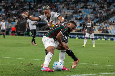 Rio de Janeiro (RJ), Brezilya 12 / 02 / 2026 - Brezilya Şampiyonası 'nın 3. turu için geçerli olan Fluminense ile Botafogo maçı, bu Perşembe gecesi, Maracana Stadyumu' nda (Lucas simonin gomes / thenews2)