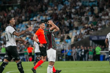 Rio de Janeiro (RJ), Brezilya 12 / 02 / 2026 - Cannobio, Fluminense oyuncusu, Fluminense ve Botafogo arasındaki maçta, bu Perşembe gecesi Brezilya Şampiyonası 'nın 3. turu için geçerlidir (Lucas simonin gomes / thenews2)