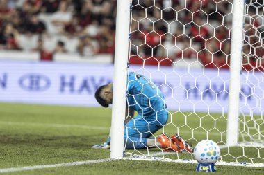 Parana (PR), Brazil 11 / 02 / 2026 - Brezilya Futbol Şampiyonası 'nın 3. turu için geçerli olan Atletico Paranaense ve Santos arasındaki maçta kaleci Gabriel Brazao (pedro paulo diaz / theenews2)