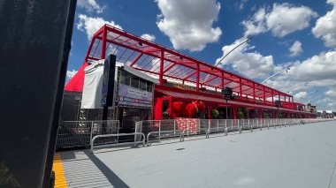 Sao Paulo (SP), 02 / 13 / 2026 - Sao Paulo Anhembi 'deki Karnaval: Samba okullarının son hazırlıkları geçit töreni için son düzenlemeleri yapıyor. (Oslaim Brito / Tenews2)
