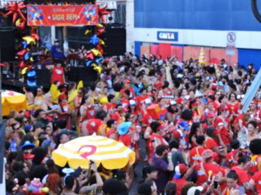 Sao Paulo (SP), 02 / 15 / 2026 - Siga Bem Caminhoneira bloğu 15 Şubat 2026 Pazar günü öğleden sonra Praca da Republica 'daki geçit törenine son verdi. (Leandro Chemalle / Yeniler 2)