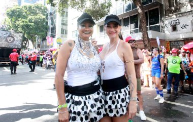 Rio de Janeiro (RJ), Brezilya 02 / 14 / 2026 Geleneksel Cordao da Bola Preta geçidi, bu Cumartesi (14) Rio şehir merkezindeki Preta Gil pistinden geçiyor. Ablukanın kraliçesi, Paolla Oliveira (onofre veras / the new ws2)