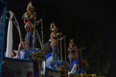 Rio de Janeiro (RJ), Brezilya 02 / 14 / 2026 The Gremio Recreativo Escola de Samba Arranco do Engenho de Dentro, Marques de Sapucai (fausto maia / thenews2)
