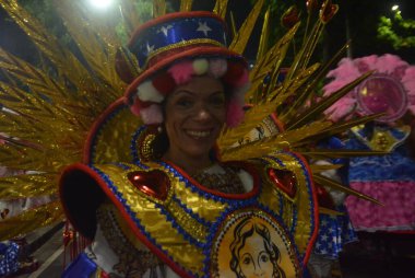 Rio de Janeiro (RJ), Brezilya 02 / 14 / 2026 The Gremio Recreativo Escola de Samba Arranco do Engenho de Dentro, Marques de Sapucai (fausto maia / thenews2)