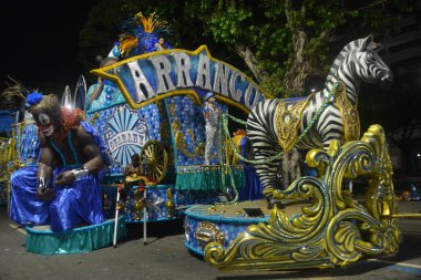 Rio de Janeiro (RJ), Brezilya 02 / 14 / 2026 The Gremio Recreativo Escola de Samba Arranco do Engenho de Dentro, Marques de Sapucai (fausto maia / thenews2)