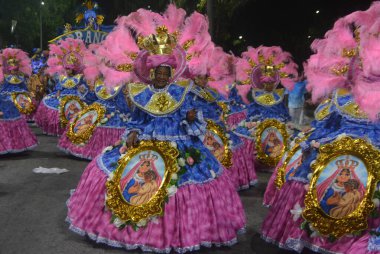 Rio de Janeiro (RJ), Brezilya 02 / 14 / 2026 The Gremio Recreativo Escola de Samba Arranco do Engenho de Dentro, Marques de Sapucai (fausto maia / thenews2)