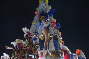 Rio de Janeiro (RJ), Brezilya 02 / 14 / 2026 The Gremio Recreativo Escola de Samba Arranco do Engenho de Dentro, Marques de Sapucai (fausto maia / thenews2)