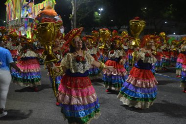 Rio de Janeiro (RJ), Brezilya 02 / 14 / 2026 The Gremio Recreativo Escola de Samba Arranco do Engenho de Dentro, Marques de Sapucai (fausto maia / thenews2)