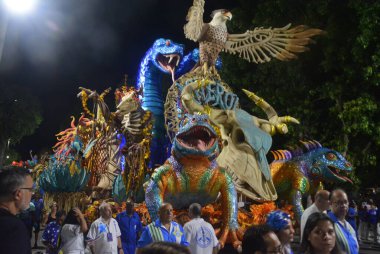 Rio de Janeiro (RJ), Brezilya 15 / 02 / 2026 - The Academicos de Niteroi samba school from the Special Group in Marques de Sapucai. (fausto maia / thenews2)