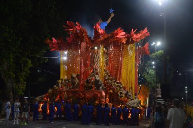 Rio de Janeiro (RJ), Brezilya 15 / 02 / 2026 - The Academicos de Niteroi samba school from the Special Group in Marques de Sapucai. (fausto maia / thenews2)
