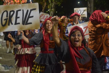 Rio de Janeiro (RJ), Brezilya 15 / 02 / 2026 - The Academicos de Niteroi samba school from the Special Group in Marques de Sapucai. (fausto maia / thenews2)