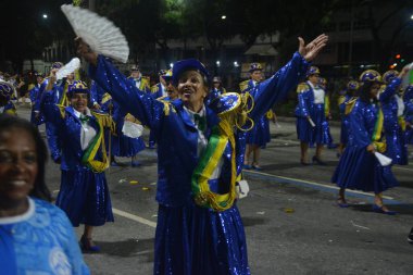 Rio de Janeiro (RJ), Brezilya 15 / 02 / 2026 - The Academicos de Niteroi samba school from the Special Group in Marques de Sapucai. (fausto maia / thenews2)