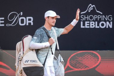 Rio de Janeiro (RJ), Brezilya 02 / 16 / 2026 - Rio Açık sırasında Joao Fonseca (BRA), Gavea, Rio de Janeiro 'nun Güney Bölgesi' ndeki Jockey Club Brasileiro 'da yer alan ATP Dünya Turu 500' ün bir sahnesi (akıllı Felix / thews2)