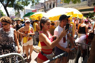 Sao Paulo (SP), Brezilya 02 / 16 / 2026 - Bloco Esfarrapados, Sao Paulo başkentinin orta bölgesinde (leco viana / theenews2)