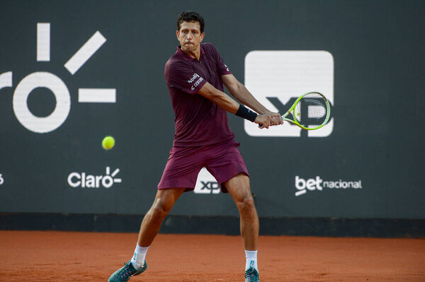 Rio de Janeiro (RJ), Brazil 02/16/2026 - Marcelo Melo (BRA) during the Rio Open, a stage of the ATP World Tour 500, which takes place at the Jockey Club Brasileiro in Gavea, South Zone of Rio de Janeiro (clever felix / thenews2)