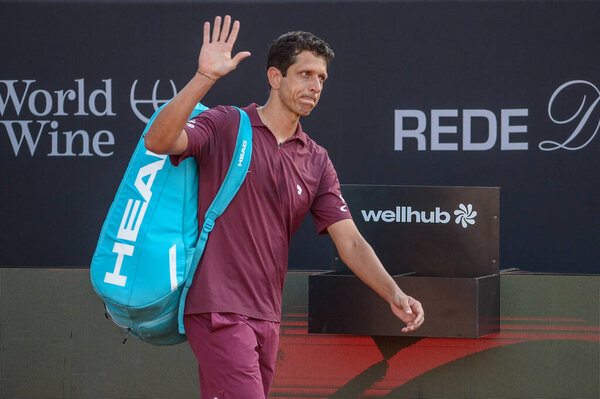 Rio de Janeiro (RJ), Brazil 02/16/2026 - Marcelo Melo (BRA) during the Rio Open, a stage of the ATP World Tour 500, which takes place at the Jockey Club Brasileiro in Gavea, South Zone of Rio de Janeiro (clever felix / thenews2)