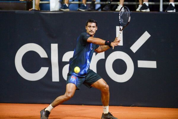 Rio de Janeiro (RJ), Brazil 02/16/2026 - Igor Marcondes (BRA) during the Rio Open, a stage of the ATP World Tour 500, which takes place at the Jockey Club Brasileiro in Gavea, South Zone of Rio de Janeiro (clever felix / thenews2)