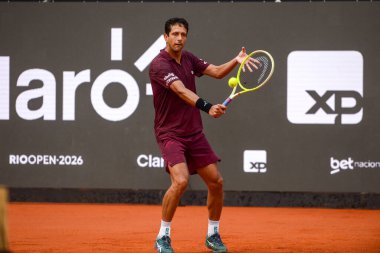 Rio de Janeiro (RJ), 02 / 18 / 2026 - Rio Open / ATP 500 / RJ - Marcelo Melo (BRA) Rio Open sırasında, Gavea, Rio de Janeiro 'nun Güney Bölgesi' ndeki Jockey Club Brasileiro 'da yer alan ATP Dünya Turu 500' ün bir safhası. (Akıllı Felix.) (Yeni 2.)