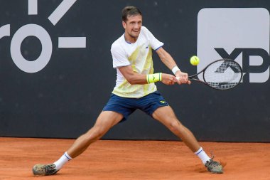 Rio de Janeiro (RJ), 18 / 02 / 2026 - Rio Open / ATP 500 / RJ - Vit Kopriva (CZE) Rio Open, Rio de Janeiro 'nun Güney Bölgesi' ndeki Jockey Club Brasileiro 'da düzenlenen ATP World Tour 500' ün bir sahnesi. (Akıllı Felix.) (Yeni 2.)