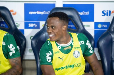 Barueri (SP), Brezilya 21 / 02 / 2026 - Palmeiras ve Capivariano arasında oynanan çeyrek final maçında, 21 Şubat 2026 Cumartesi gecesi, Arena Barueri 'de (ronaldo barreto / theenews2)